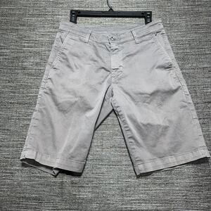 Adriano Goldschmied Shorts Men's Size 29 Gray The Griffin Tailored Casual